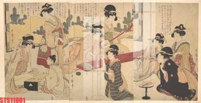 File tranh Tranh sơn dầu phương tây tổng hợp STS11801 (ảnh gốc) độc quyền