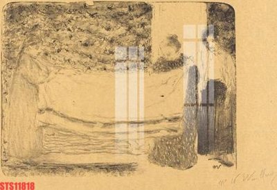 File gốc Tranh sơn dầu phương tây tổng hợp STS11818 (in lụa) trang trí tường