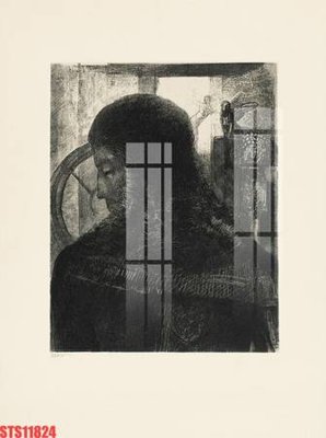 File in lụa Tranh sơn dầu phương tây tổng hợp STS11824 (chất lượng cao) Tranh sơn dầu phương tây tổng hợp STS11824