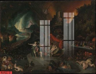 File gốc Tranh sơn dầu phương tây tổng hợp STS11918 (trang trí) phòng trẻ em