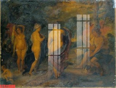 File gốc in tráng gương Tranh sơn dầu phương tây tổng hợp STS11989 chi tiết