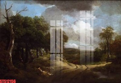 File in ấn Tranh sơn dầu phương tây tổng hợp STS12156 (bản gốc) cao cấp