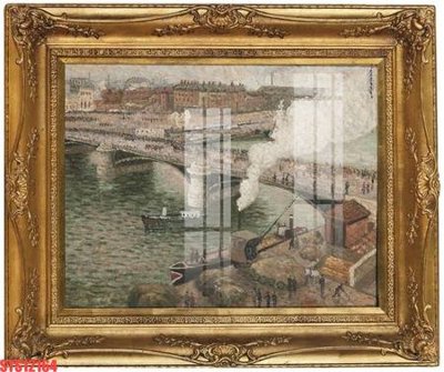 File in trần Tranh sơn dầu phương tây tổng hợp STS12164 (file gốc) hoa văn 3D