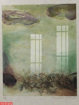 File tranh gốc in trần nhà Tranh sơn dầu phương tây tổng hợp STS12171 3D