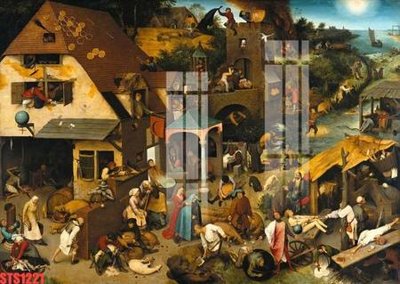 File gốc Tranh sơn dầu phương tây tổng hợp STS1221 (in tráng gương) ốp tường