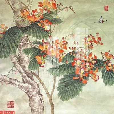 File gốc Tranh sơn dầu phương tây tổng hợp STS12281 (in 3D) cho trang trí