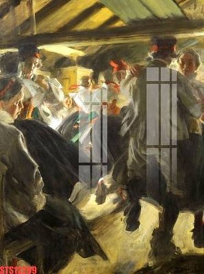 File gốc Tranh sơn dầu phương tây tổng hợp STS12299 (in tráng gương) ốp tường