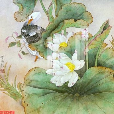 Download file gốc Tranh sơn dầu phương tây tổng hợp STS12419 (in lụa) nghệ thuật