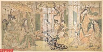 File gốc Tranh sơn dầu phương tây tổng hợp STS12447 (bản quyền) cho in ấn