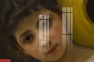 File gốc Tranh sơn dầu phương tây tổng hợp STS1251 (trang trí) phòng ngủ