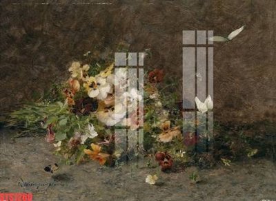 Ảnh mô tả file gốc in mica Tranh sơn dầu phương tây tổng hợp STS1260