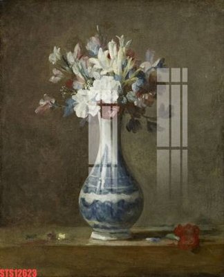 File gốc in mica Tranh sơn dầu phương tây tổng hợp STS12623 chất lượng