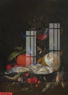 File gốc Tranh sơn dầu phương tây tổng hợp STS12720 (phong cách) tối giản