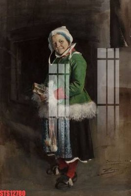 File tranh Tranh sơn dầu phương tây tổng hợp STS12780 (bản gốc) treo tường