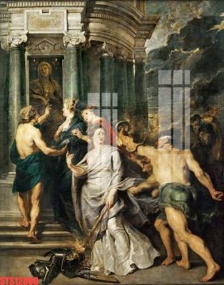 Tải file Tranh sơn dầu phương tây tổng hợp STS12808 (ảnh gốc) in gạch 3D