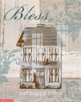 File ảnh Tranh sơn dầu phương tây tổng hợp STS12823 (gốc) in decal dán tường