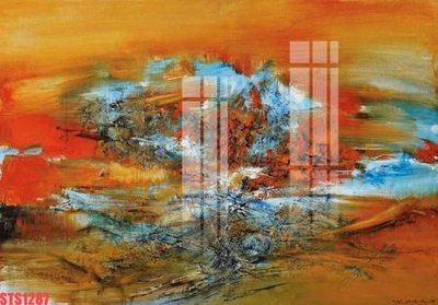 File tranh quảng cáo Tranh sơn dầu phương tây tổng hợp STS1287 (download file gốc)