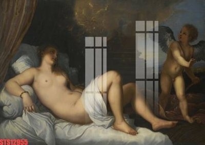 File tranh Tranh sơn dầu phương tây tổng hợp STS12955 (gốc) in vải canvas