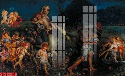 Tải file gốc Tranh sơn dầu phương tây tổng hợp STS12958 (bản PSD) còn layer