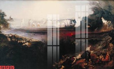 Download file Tranh sơn dầu phương tây tổng hợp STS13175 (gốc) in mica đèn LED