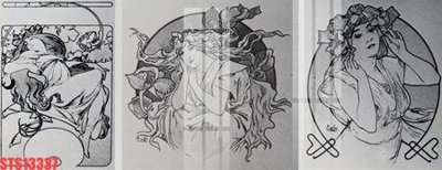 File ảnh Tranh sơn dầu phương tây tổng hợp STS13337 (gốc) trang trí khách sạn