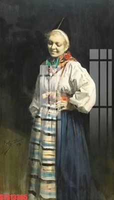 File ảnh Tranh sơn dầu phương tây tổng hợp STS13365 (gốc) in Hiflex