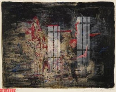 File in trần Tranh sơn dầu phương tây tổng hợp STS13382 (bản gốc) hoa văn