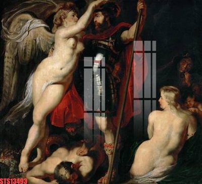 File tranh Tranh sơn dầu phương tây tổng hợp STS13493 (bản gốc) treo tường