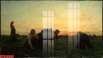 File in trần Tranh sơn dầu phương tây tổng hợp STS13552 (bản gốc) 5D