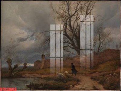 File tranh Tranh sơn dầu phương tây tổng hợp STS13603 (gốc) phong cách tối giản