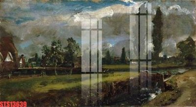 Download file gốc Tranh sơn dầu phương tây tổng hợp STS13639 (in mica) trong suốt