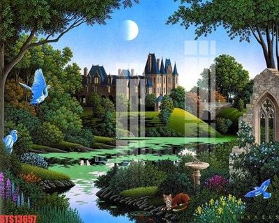 File gốc Tranh sơn dầu phương tây tổng hợp STS13657 (ảnh chi tiết) để in trần