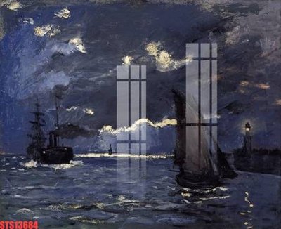 File in trần Tranh sơn dầu phương tây tổng hợp STS13684 (bản gốc) đại dương