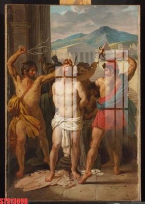 Ảnh gốc Tranh sơn dầu phương tây tổng hợp STS13698 (độ nét cao) in mica