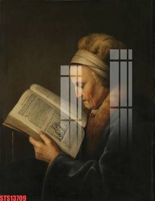 File gốc Tranh sơn dầu phương tây tổng hợp STS13709 (in lụa) cao cấp