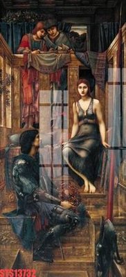 File gốc Tranh sơn dầu phương tây tổng hợp STS13732 (vector) cho in ấn