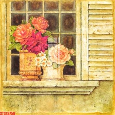 Tải file tranh Tranh sơn dầu phương tây tổng hợp STS13756 (gốc) tại Filetranh.com