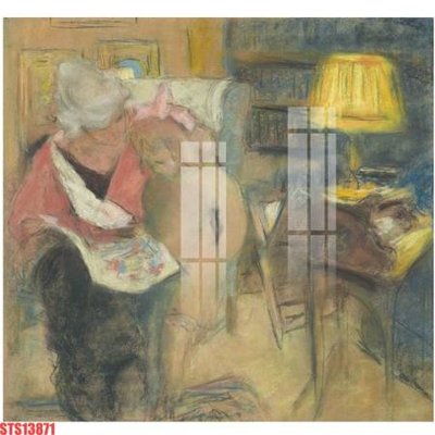 File in mica Tranh sơn dầu phương tây tổng hợp STS13871 (bản gốc) siêu trong