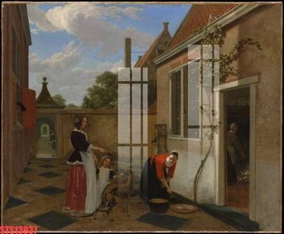 File tranh Tranh sơn dầu phương tây tổng hợp STS13937 (ảnh gốc) cho in ấn kỹ thuật số