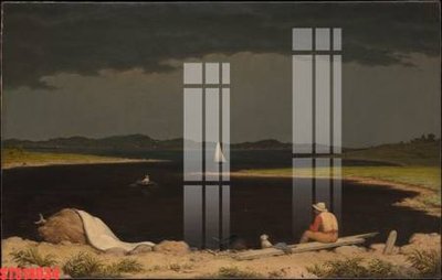 File in trần Tranh sơn dầu phương tây tổng hợp STS14034 (bản gốc 3D) sống động