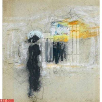 File gốc Tranh sơn dầu phương tây tổng hợp STS14069 (PSD/TIFF) độ phân giải cao