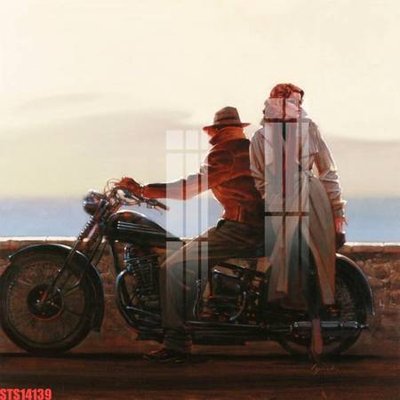 File in trần Tranh sơn dầu phương tây tổng hợp STS14139 (bản gốc) bầu trời