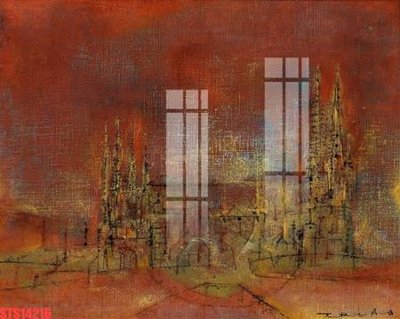 File gốc Tranh sơn dầu phương tây tổng hợp STS14216 (in tráng gương) nghệ thuật