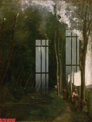 File PSD Tranh sơn dầu phương tây tổng hợp STS14247 (gốc) cho in quảng cáo