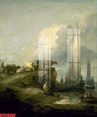 File in trần Tranh sơn dầu phương tây tổng hợp STS14302 (bản gốc) trời sao