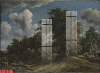 File PSD Tranh sơn dầu phương tây tổng hợp STS14416 (bản gốc) đã tách nền