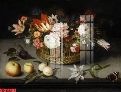 File tranh Tranh sơn dầu phương tây tổng hợp STS14483 (bản gốc) trang trí văn phòng