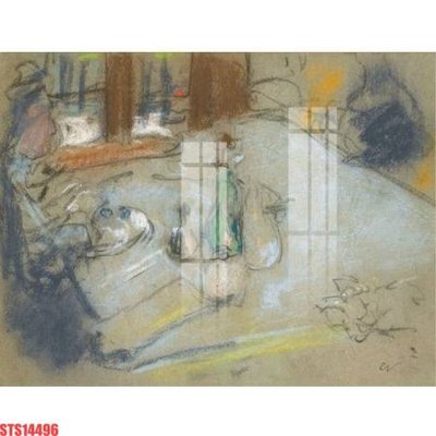 Download file gốc Tranh sơn dầu phương tây tổng hợp STS14496 (in mica) trong suốt