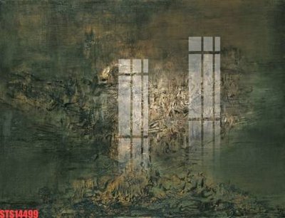 File tranh Tranh sơn dầu phương tây tổng hợp STS14499 (ảnh gốc) cho in ấn kỹ thuật số