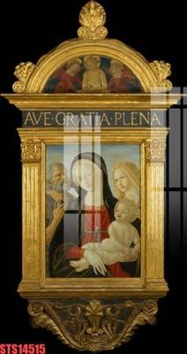 Tải file Tranh sơn dầu phương tây tổng hợp STS14515 (gốc) chủ đề tâm linh